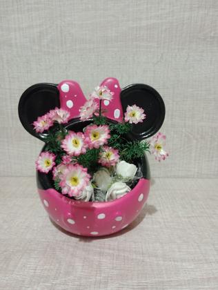 Imagem de Vasinho decorativo mickey e minie