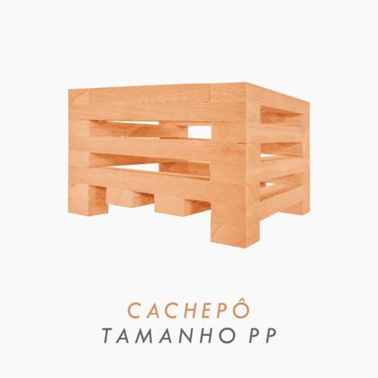 Imagem de Vaso cachepô de madeira maciça ripado para flores tamanho pp (22 x 22cm) - não acompanha a flor