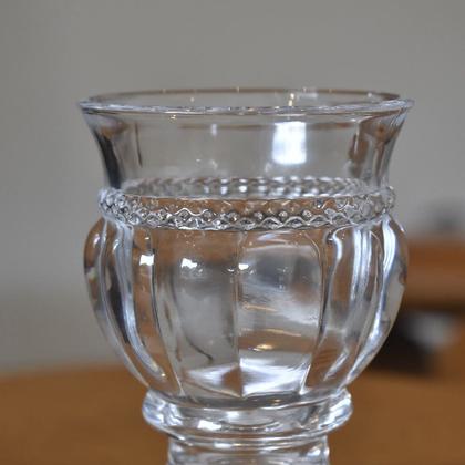 Imagem de Vaso Cachepot de Cristal Diamante Transparente 10cm Lyor