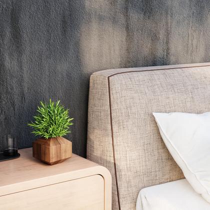 Imagem de Vaso Cachepot de Madeira de Demolição Rústica para Decoração