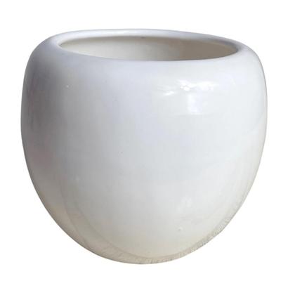 Imagem de Vaso Cachepot de Mesa 15cm Porcelana com Tripé de Madeira