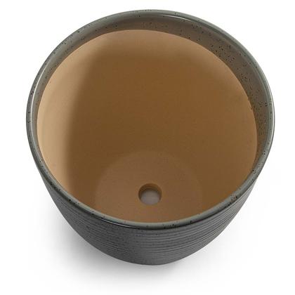 Imagem de Vaso cachepot grande dubai 2 fosco pozzani - porcelana concreto