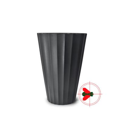 Imagem de Vaso Creta Conico 24 Preto