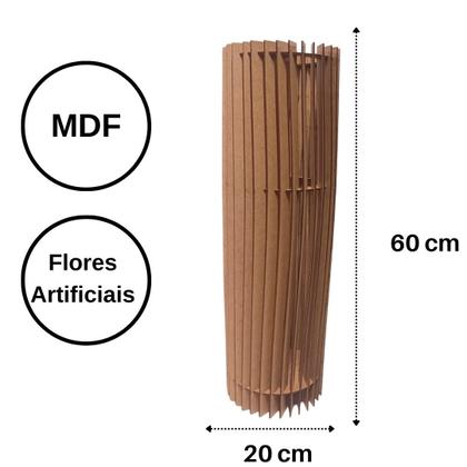 Imagem de Vaso de Chão Decorativo Grande TORRE -