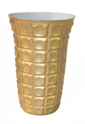 Imagem de Vaso De Decoração Flores Mesa De Santa Ceia Casa Igreja DOURADO