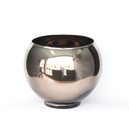 Imagem de Vaso de Flores Bronze Redondo 17 cm  Linha Vasos Decorativos Formosinha