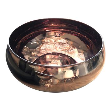 Imagem de Vaso de Flores Decorativo Espelhado Bronze de Vidro Formosinha