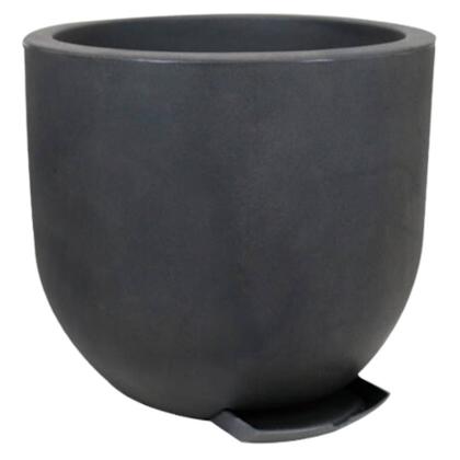 Imagem de Vaso Decô Baixo (40X35) Antique Preto VASART