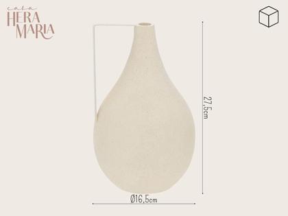 Imagem de Vaso Decorativo Boho Chic Mesa Chão Redondo Em Poliresina