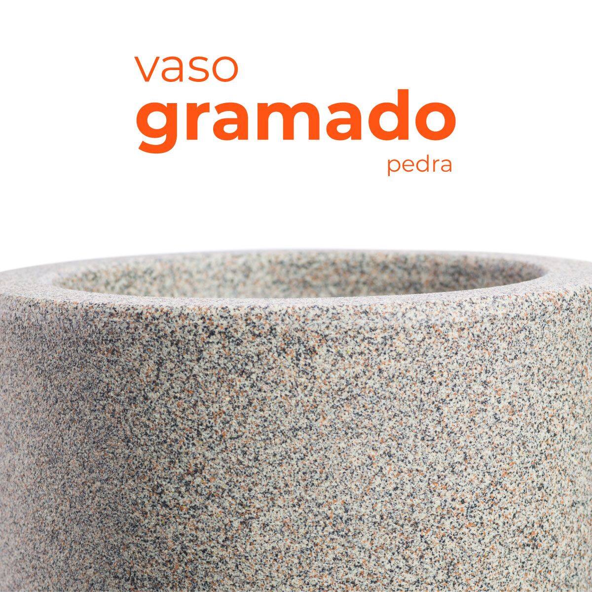 Imagem de Vaso Decorativo Gramado Pedra Terrano