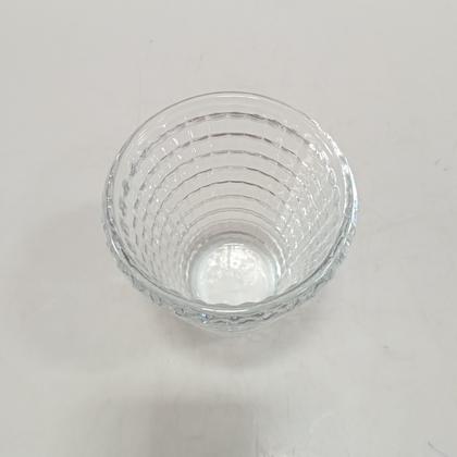 Imagem de Vaso Decorativo Home&Co 10x8cm Eco Crystal Transparente Enfeite Decoração para Flores Sala e Mesa