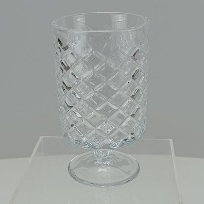 Imagem de Vaso Decorativo Home&Co 15x9cm Vidro Transparente Enfeite Decoração para Flores Sala e Mesa