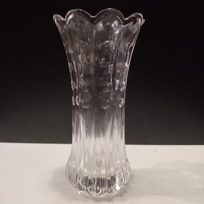 Imagem de Vaso Decorativo Home&Co 19x10cm Vidro Transparente Decoração para Flores Sala Estante e Casa