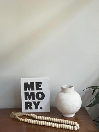 Imagem de Vaso em Cimento Rustico com Boca Alta G