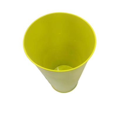 Imagem de Vaso Enfeite Jardim Quintal Varanda Borboleta Flor De Ferro Amarelo (SYBO-G7)