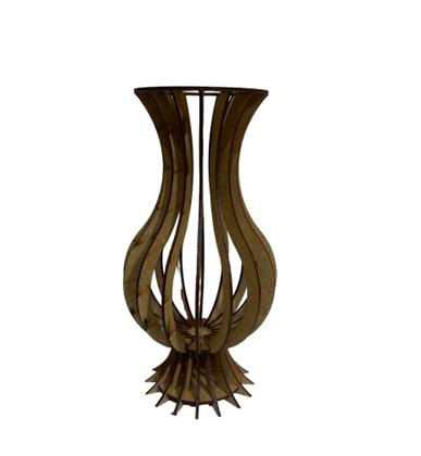 Imagem de Vaso Liso P Em Mdf Crú Com 2 Unidades