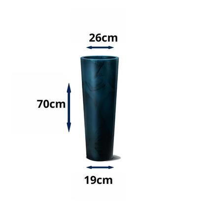 Imagem de Vaso Nutriplan Classic 70 cm  Cone, Leve e Durável para Jardim e Decoração