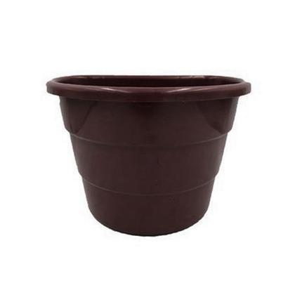 Imagem de Vaso Parede Meia Lua Arandela Jardim Vertical 22cm Plástico