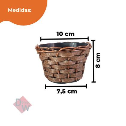 Imagem de Vaso Pequeno Trançado Cachepot