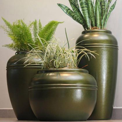 Imagem de Vaso Persa Redondo 40 (68L) Cor Cerâmica NUTRIPLAN