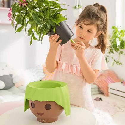 Imagem de Vaso Planta Autoirrigável Ojo Playmobil com Substrato Cortesia