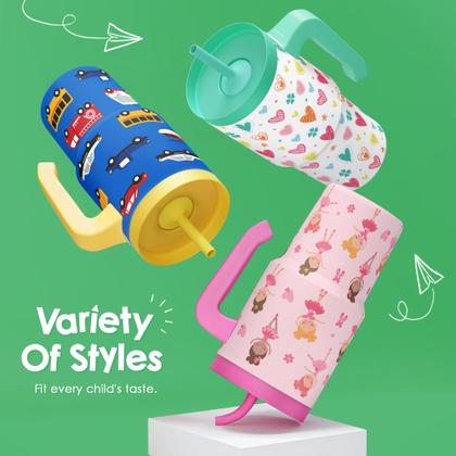 Imagem de Vaso SANDJEST para Niños de 20 oz con Asa y Popote