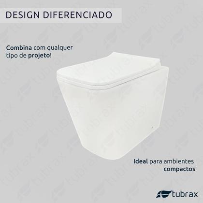 Imagem de Vaso Sanitário Bacia Privada Convencional Quadrado Tubrax