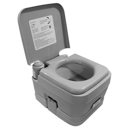 Imagem de Vaso Sanitário Banheiro Químico Portátil Camping 10 Litros