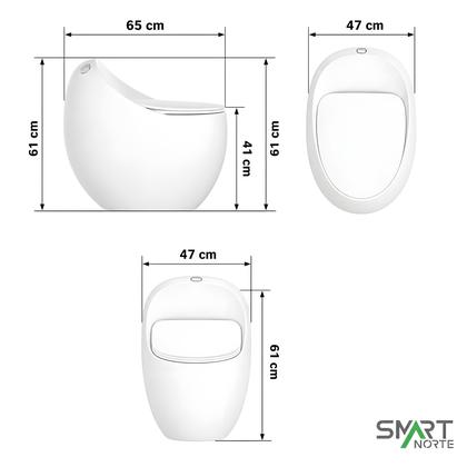 Imagem de Vaso Sanitário Caixa Acoplada (monobloco) White Pearl