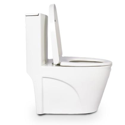 Imagem de Vaso Sanitário Monobloco Kit Privada com Assento Completo Branco (GVs55MbSfA-Br)
