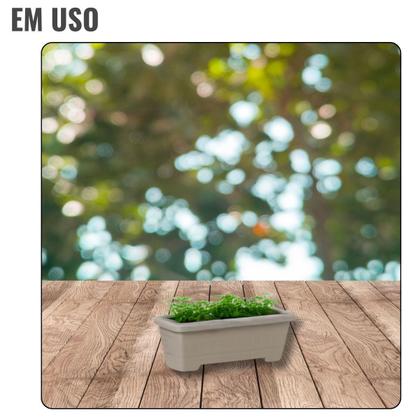 Imagem de Vaso Tacho Floreira Retangular - 350ml