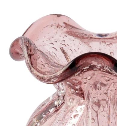 Imagem de Vaso Trouxinha de Vidro Murano Decorativo Ametista Mek