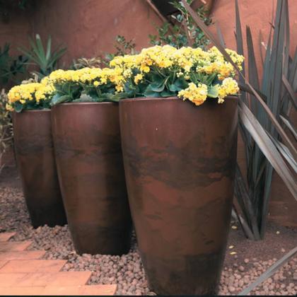 Imagem de Vaso Verona Alto (40X70) Rusty VASART