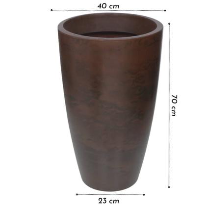 Imagem de Vaso Verona Alto (40X70) Rusty VASART