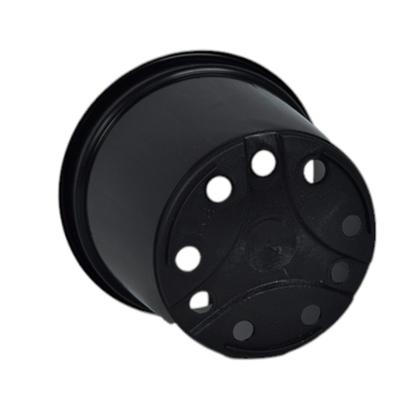 Imagem de Vasos Plasticos Rigido Resistente para plantas e flores Pote 15 Pretos de 1Litro - 20 unidades