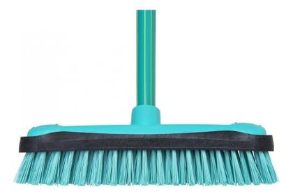 Imagem de Vassoura Esfregão Calçadas Quintal Cerdas Cabo Duras Sem