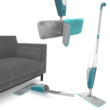 Imagem de Vassoura Magica Esfregão com Spray Mop Rodo com Reservatório