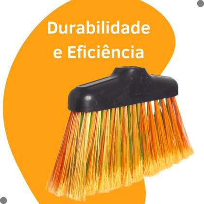 Imagem de Vassoura Para Piso Ceci Caixa Com 12 Unidades Sem Cabo Atacado