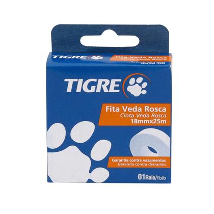 Imagem de Veda Rosca 18mmX25MT Tigre Branco
