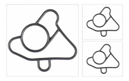 Imagem de Vedação Sensor Híbrido p/ Honda Biz/CG/NXR/XRE - Reposição