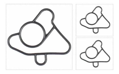 Imagem de Vedação Sensor Híbrido p/ Honda Biz/CG/NXR/XRE - Reposição