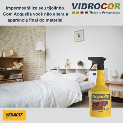 Imagem de Vedacit Acquella Spray 900ml Silicone Líquido Pedra Tijolo
