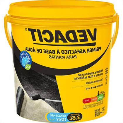 Imagem de Vedacit Primer Asf Base Agua 3,6Lt (30040143)