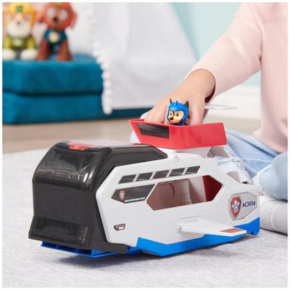 Imagem de Veículo Aqua Pups Patrulha das Baleias - Paw Patrol com Boneco Chase e Lançador (+3 anos)