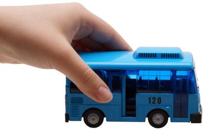 Imagem de Veículo motorizado dobrável Toy Tayo the Little Bus 120 para crianças