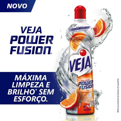 Imagem de Veja Power Fusion Limpador Multiuso Laranja 500Ml Limpeza