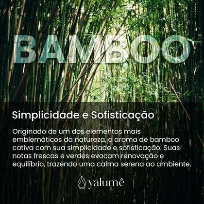 Imagem de Vela aromática Bamboo 25 horas (90g) - Yalumê - Vela perfumada sem parafina