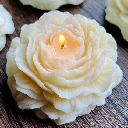 Imagem de Vela Aromatica Flor de Peônia Premium Aroma Personalizado