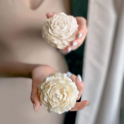 Imagem de Vela Aromatica Flor de Peônia Premium Aroma Personalizado