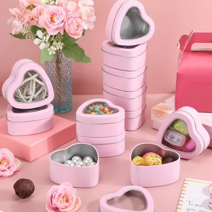 Imagem de Vela Aromática Funnymoom em Lata Metálica - Formato Coração 190ml com Tampa